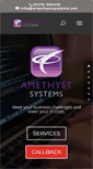 Mobile Screenshot of amethystsystems.net